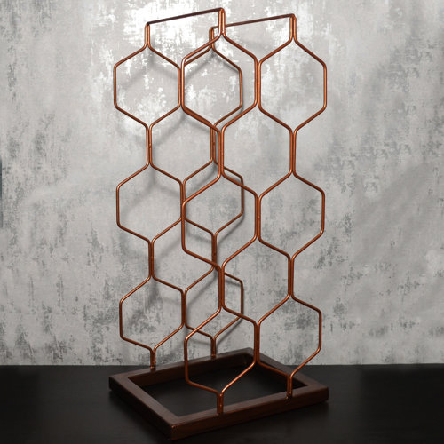 Hashtag Home Callaghan 6 Bottle Tabletop/Countertop Wine Bottle Rack